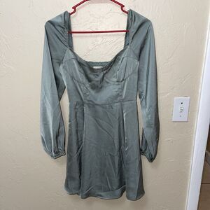 1486. Altard State Long Sleeve Mini Dress Size Medium